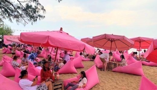 パタヤ・ジョムティエンビーチにある話題のインスタ映えカフェ「Tutu Beach」のピンクな世界観は一度は生で見るべし
